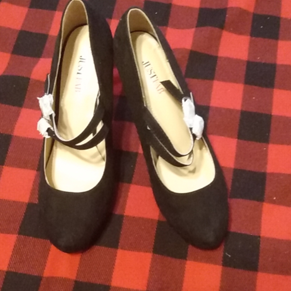 Black heels
